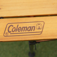 画像をギャラリービューアに読み込む, 美品 
 コールマン【Coleman】 ナチュラルウッドロールテーブル 2000026802 クラシック110 テーブル・チェア