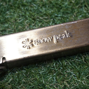 スノーピーク【snow peak】 焚火台グリルブリッジM ST-033GBR 焚火台・バーナー