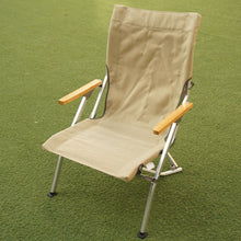 画像をギャラリービューアに読み込む, 美品 
 スノーピーク【snow peak】 ローチェア30　カーキ LV-091KH テーブル・チェア