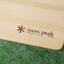 画像をギャラリービューアに読み込む, 美品 
 スノーピーク【snow peak】 マルチファンクションテーブル竹 CK-116T テーブル・チェア