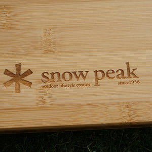 新品同様 
 スノーピーク【snow peak】 マルチファンクションテーブル竹 CK-116TR グリルシステム