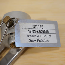 画像をギャラリービューアに読み込む, 美品 
 スノーピーク【snow peak】 フォールディングトーチ GT-110 焚火台・バーナー