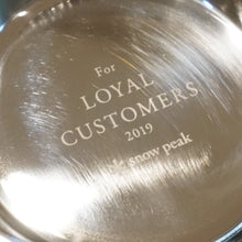 画像をギャラリービューアに読み込む, 未使用 
 スノーピーク【snow peak】 ミラーポリッシュシェラカップ2019 for LOYAL CUSTOMERS バックパッカーズカップ テーブルウェア