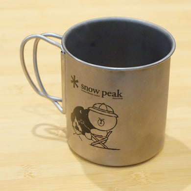スノーピーク【snow peak】 チタンシングルマグ450 ラインフレンズ MG-043LF テーブルウェア