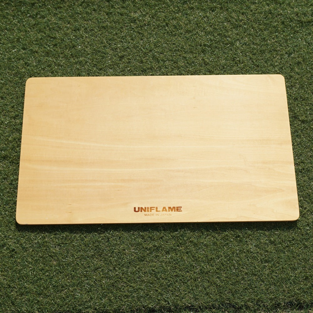 美品 
 ユニフレーム【UNIFLAM】 フィールドラック WOOD天板 611654 テーブル・チェア