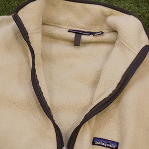 美品 
 パタゴニア【patagonia】 ハーフジッププルオーバー ジャケット
 アイボリー レディース