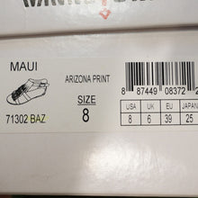 画像をギャラリービューアに読み込む, 新品同様 
 ミネトンカ(Minnetonka)　MAUI 71302 アリゾナプリント サンダル
 ブラウン レディース