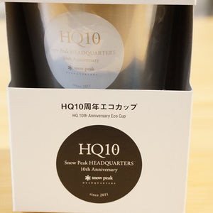 新品同様 
 スノーピーク【snow peak】 HQ10周年記念 エコカップ E-HQ10TH テーブルウェア