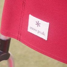 画像をギャラリービューアに読み込む, 美品 
 スノーピーク【snow peak】 FD LOWチェア LV-075RD テーブル・チェア