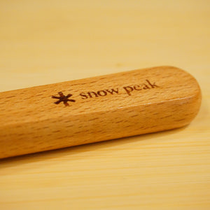 美品 
 スノーピーク【snow peak】 ウッドパーティーフォーク2本セット NT-042 テーブルウェア
 ナチュラル