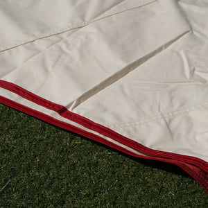 新品同様 
 テンマクデザイン【tent-mark DESIGNS】 ムササビウイング13ft タープ
 オフホワイト×レッド