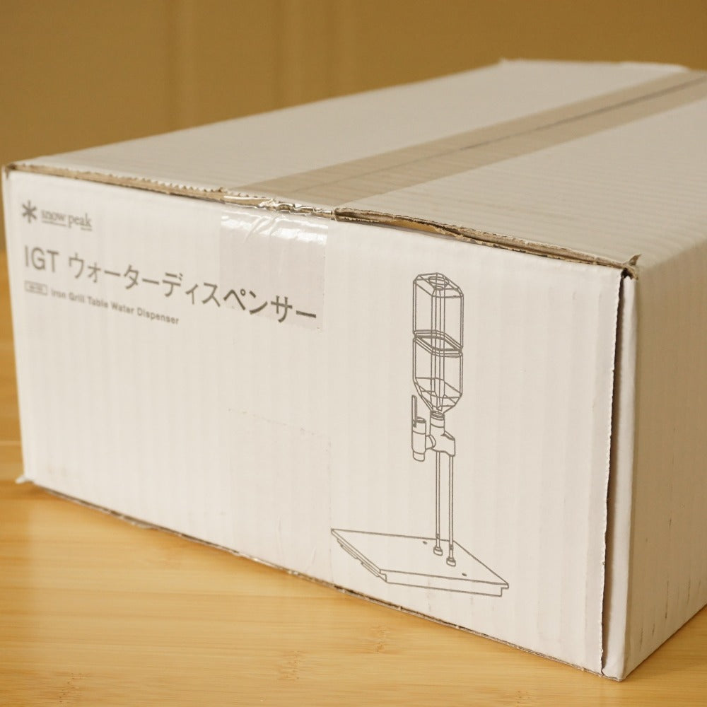 未使用 スノーピーク（snow peak） IGTウォーターディスペンサー UG-153 IGT設置　ペットボトル　ウォータージャグ [送料無料]