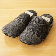 画像をギャラリービューアに読み込む, 未使用 スノーピーク（snow peak） Shetland Cotton JQ Room Shoes シェットランドコットン JQ ルームシューズ 1 Grey UO-AC-20AU00701GY 約22cm〜24.5cm