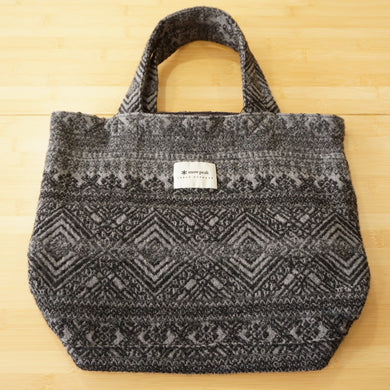 未使用 スノーピーク（snow peak） Shetland Cotton JQ Tote Bag シェットランドコットン ジャガード トートバッグ UO-AC-20AU008GY トートバッグ
