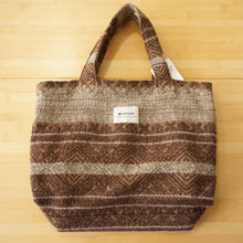 画像をギャラリービューアに読み込む, 未使用 スノーピーク（snow peak） Shetland Cotton JQ Tote Bag シェットランドコットン ジャガード トートバッグ UO-AC-20AU008BR バッグ＆コンテナー