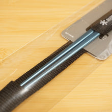 画像をギャラリービューアに読み込む, 未使用 スノーピーク（snow peak） チタン先細箸ブルー SCT-115-BL テーブルウェア 箸　チタン製　便利な収納ケース付き [送料無料]