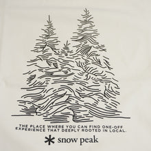 画像をギャラリービューアに読み込む, 未使用 スノーピーク（snow peak） Graphic Tee Snow Tree グラフィックティー スノーツリー XL White MM4110-TS0105WH Tシャツ ホワイト 雪山の森林 2021秋冬 [送料無料]
