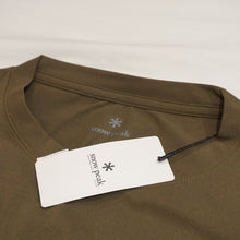 画像をギャラリービューアに読み込む, 未使用 スノーピーク（snow peak） Graphic Tee Snow Tree グラフィックティー スノーツリー L Olive MM4110-TS0104OL Tシャツ オリーブ 雪山の森林 2021秋冬 [送料無料]