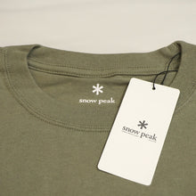 画像をギャラリービューアに読み込む, 未使用 スノーピーク（snow peak） Printed L/S T SP Camping Gear Logo プリンテッド L/S T SP キャンピングギアロゴ XL Greykhaki TS-21AU20505GK Tシャツ [送料無料]