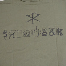 画像をギャラリービューアに読み込む, 未使用 スノーピーク（snow peak） Printed L/S T SP Camping Gear Logo プリンテッド L/S T SP キャンピングギアロゴ XL Greykhaki TS-21AU20505GK Tシャツ [送料無料]