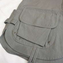 画像をギャラリービューアに読み込む, 未使用 スノーピーク（snow peak） TAKIBI Vest タキビベスト L Greykhaki JK-21AU10204GK グレーカーキ  難燃素材 撥水 燃えにくい [送料無料]