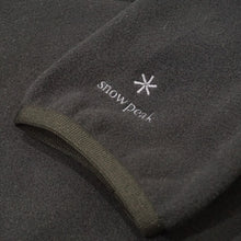 画像をギャラリービューアに読み込む, 未使用 スノーピーク（snow peak） Micro Fleece Hoodie マイクロフリースフーディ XL Black SW-21AU00805BK 黒 ブラック パーカー 2021秋冬 [送料無料]