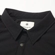 画像をギャラリービューアに読み込む, 未使用 スノーピーク（snow peak） Flexible Insulated Shirt フレキシブルインサレーテッドシャツ L Black SW-21AU00204BK  黒　ブラック 2021秋冬 [送料無料]