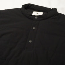 画像をギャラリービューアに読み込む, 未使用 スノーピーク（snow peak） Flexible Insulated Henley Pullover フレキシブルインサレーテッドヘンリープルオーバー M Black SW-21AU00303BK  ブラック [送料無料]